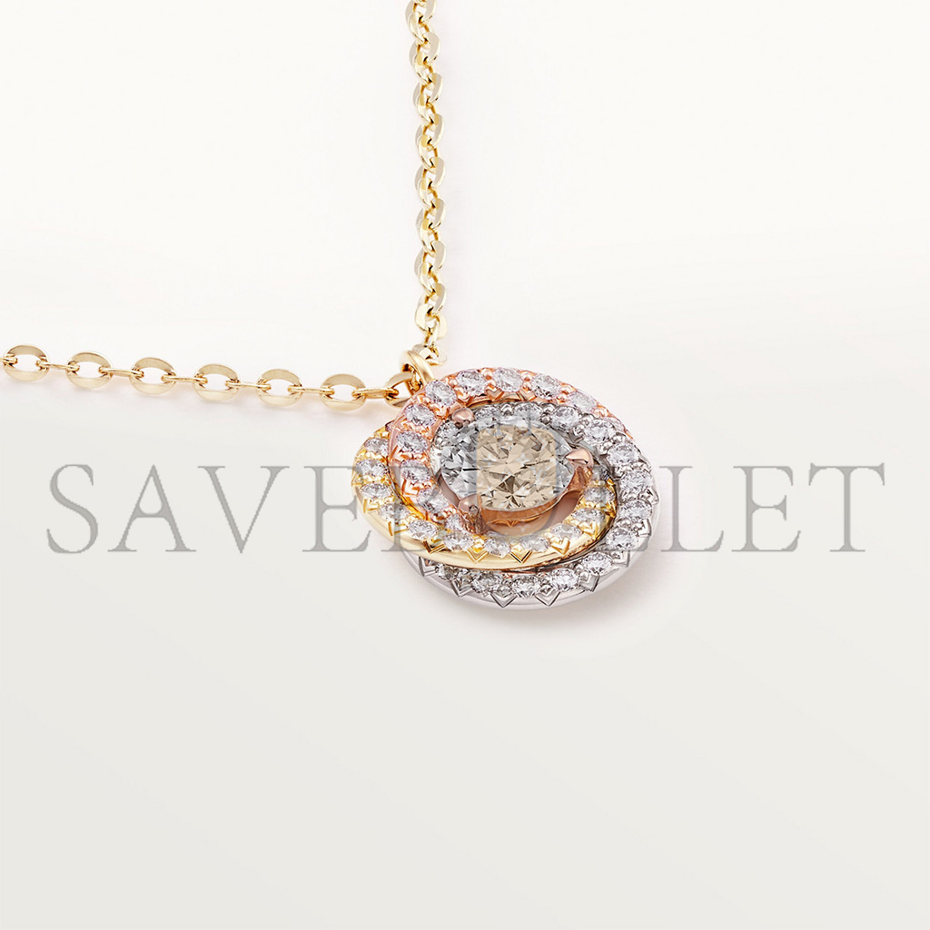 ca*t*er trinity pendant, brilliant-cut Di*m*nd, paved b7224807